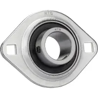 HTB Flanschlager SBPFL, Stahlblechgehäuse SBPFL 206 Bohrungs-Durchmesser 30 mm Lochabstand 90.5 mm