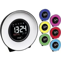 TFA-Dostmann TFA - Lichtwecker mit Naturgeräuschen und Farbwechsler MOOD LIGHT 60.2023.02