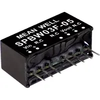 MEAN WELL SPBW03G-03, 18 - 75 V, 3 W, 0,7 A, RoHS, 2576 Stück(e)
