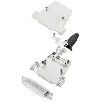 Encitech DTSL25-SJSRG-T-DBS-W-K 6355-8086-13 D-SUB Buchsenleisten-Set 180 ° Polz