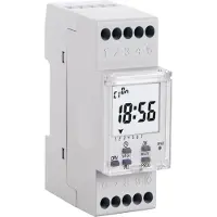 PERRY ELECTRIC 1IO7081 Tidskontaktur digital Udendør 3500 W IP20 Strømreserve