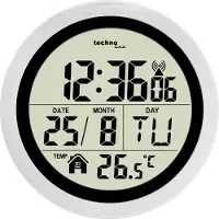 Neuvedené TECHNOLINE Digitale Funk-Wanduhr WT 3005