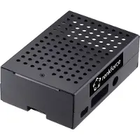 Renkforce RBP-ALC100 SBC-Gehäuse Passend für (Entwicklungskits): Raspberry Pi inkl. aktiven Kühler Schwarz