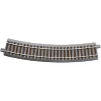 Roco H0 Roco geoLINE (med ballast) 61122 Bøjet spor 6 stk