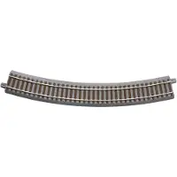 Roco H0 Roco geoLINE (med ballast) 61124 Bøjet spor 6 stk