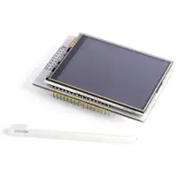 Whadda touchscreen uno/mega entwicklungsboard 2.8 zoll weiss/schwarz