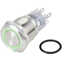 TRU COMPONENTS Drucktaster Serie LAS1-AGQ-22ZE LED 24 V
