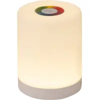 Eurolite AKKU Table Light RGB 41700320 Batteri-bordlampe Varmhvid, RGB Hvid (diffus)