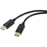 Renkforce DisplayPort Anschlusskabel DisplayPort Stecker, DisplayPort Stecker 5.
