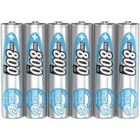 Ansmann 1321-0000-510 4+2 AAA Akkus 800 mAh