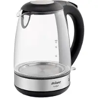 Arzum Glassy AR3071 Wasserkocher Glas, 1,7L Elektrischer Wasserkessel Aus Glas M