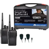 Midland G15 S1 - Business PMR Security-Koffer 2er Set