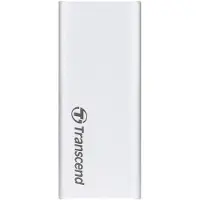 Transcend ESD260C, 250 GB, USB Typ-C, 3.2 Gen 2 (3.1 Gen 2), Passwortschutz, Silber