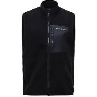 Peak Performance - Naturerush Pile Vest - Fleeceweste Gr L schwarz