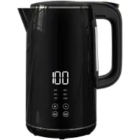 Kalorik Edelstahl Wasserkocher 1,7L Digital schwarz schnurlos 2200 W NEU*57786