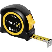 Stabila BM 100cm+inch 19580 Tape measure 8 m Acrylonitrile butadiene styrene