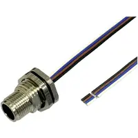Bkl Electronic 2703004 Sensor/Aktor Einbaustecker M12 5 m Polzahl: 4 1 St.