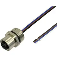 Bkl Electronic 2703008 Sensor/Aktor Einbaustecker M12 5 m Polzahl: 4.5 1 St.