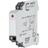 METZ CONNECT BTR 11061525 Koppelbaustein Sonder Evonik KRA-M6/21 24 V DC - 10 Stück