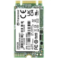 Transcend MTE460T 256GB Interne M.2 PCIe NVMe SSD 2242 PCIe NVMe 3.0 x2 Retail TS256GMTE460T