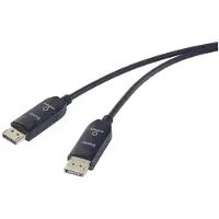 Renkforce Glasfaser / DisplayPort Anschlusskabel DisplayPort Stecker, DisplayPor