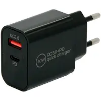 IWH USB-Ladegerät 30 W Steckdose, Innenbereich Anzahl Ausgänge: 2 x USB 3.0, U