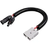 TRU COMPONENTS Starkstrom Steckverbinder zu Solar Stecker Typ A TC-12195716 Schwarz, Rot TRU C