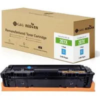 G&G Toner ersetzt HP 207X Kompatibel Cyan 2450 Seiten Reborn remanufactured 212