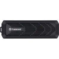 Transcend TS-CM10G, SSD-Gehäuse, M.2, PCI Express, SATA, 10 Gbit/s, USB Anschluss, Schwarz