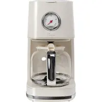 BIKITCHEN nostalgia 150 Kaffeemaschine cremeweiß ,mit Glaskanne, 400104