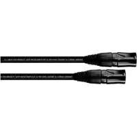 Cordial 15561 RJ45 Netzwerkkabel, Patchkabel CAT 5e S/UTP 10.00 m Schwarz PUR-Ma
