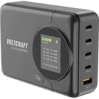 Voltcraft UC-4C1A240W01 USB Ladestation USB-C USB-A PD 3.0 Schwarz Innenbereich (VC-16871780)