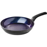 Bratmaxx Aluminium-Bratpfanne Ø 28 cm, Rund, Allzweckpfanne, Schwarz, Blau, Aluminium, Edelstahl, Kunststoff, 28 cm