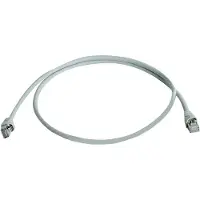 Telegärtner Patchkabel S/FTP, Cat.6A, LSOH, grau, 7 m
