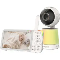 Gigaset BABY 500 Video, 300 m, 60 min, 50 m, 300 m, Weiß, LCD