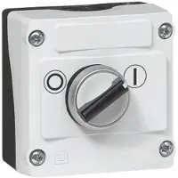Baco Drehschalter Gehäuse mit 22 mm Fronmenten