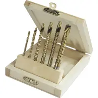 BRÜDER MANNESMANN HSS Metall-Fräsbohrer-Set 6tei