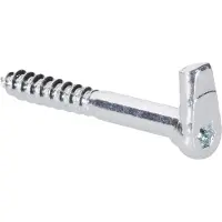 Toolcraft 890692, Schraube, Galvanisiertes Stahl, Hakenkopf, 5 cm, 10 Stück(e)