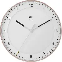 Braun BC25WP, Tisch, Quarzuhr, andere, Schwarz, Weiß, LCD, Akku