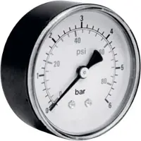 ICH Manometer 306.40.10 Tilslutning (manometer): Baksida 0 til 10 bar Udvendigt gevind 1/8 1 stk