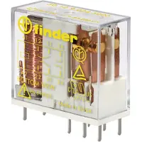 Finder SicherheitsrelaisDPDTAgNi+Au8A12VDCSpul