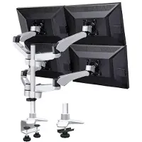 Speaka Professional Flex 4fach Monitorhalter, Tischmontage m