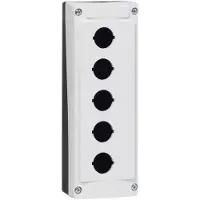 Baco BALBX0500 Leergehäuse 5 Einbaustellen (L x B x H) 206 x 74 x 47.9 mm Grau