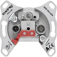 Axing BSD 963-00N Multimedia Einzeldose 4dB
