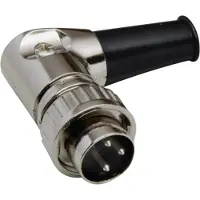 Bkl Electronic DIN Rundsteckverbinder Stecker mit Renkverschluss