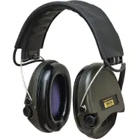 Sordin Supreme Pro-X Ohrenschützer, Hear2, Leather band, vihreä