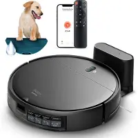 Skoov EcoPulse Staubsaugerroboter mit Wischfunktion - Mit Lade- und Entladestation - Mit Ladestation - APP - Haustiere - Haus - Staubsaugerroboter - Saugen - Automatisch - Best - Hundehaar - Dwijl