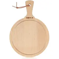 Boska Amigo Servierbrett rund 358122, 33 cm Buchenholz