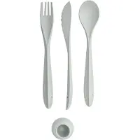 Koziol Tulip, utensil Set, Grau, 4 Stück(e)