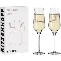 Ritzenhoff Champagnerglas Set Kristallwind Champagner 2er-Set 001